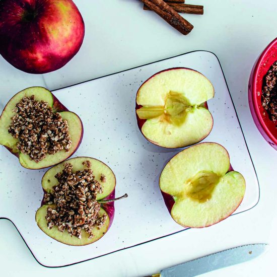 crumble pomme healthy